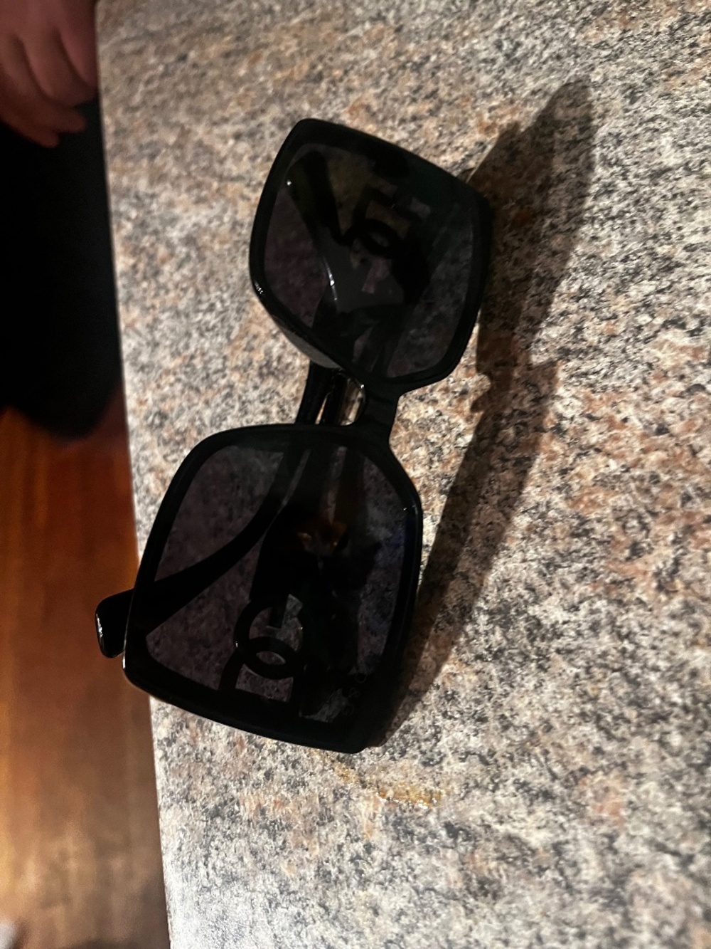 Dolce and Gabbana wide frame glasses